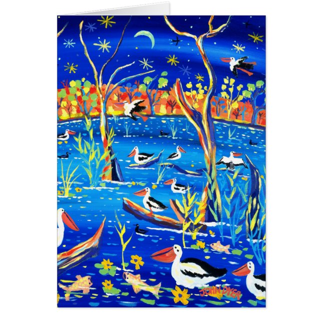 Art Card: Banrock Station, Pelican Roost (Front)