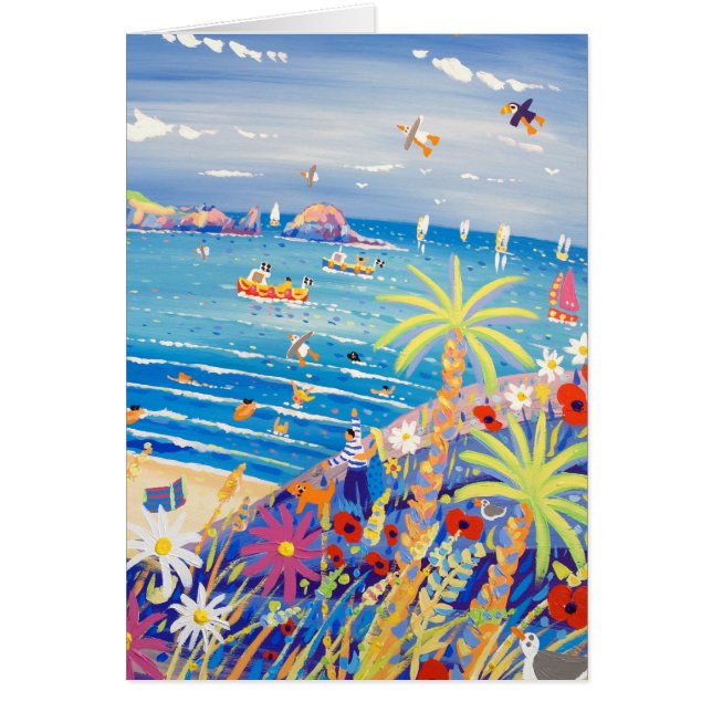 Art Card: Family Fun Mother Ivey's Bay. Detail (Front)