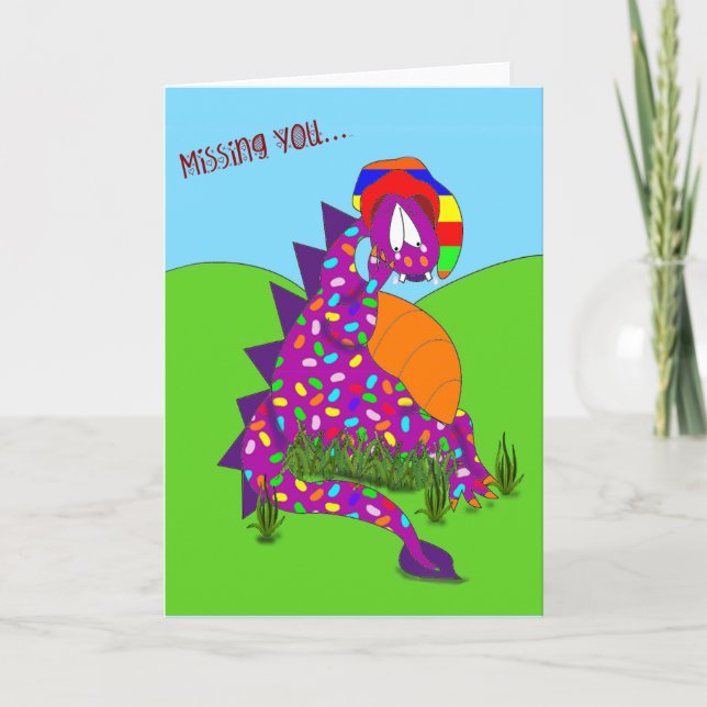 Art Card, "Missing You", original artwork Card (Front)