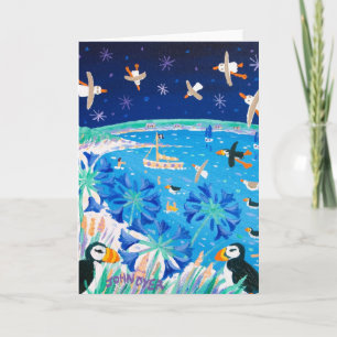 Art Card: Scilly Puffins Card
