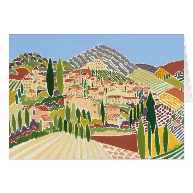 Art Card: The Old Town, Vaison La Romaine (Front Horizontal)