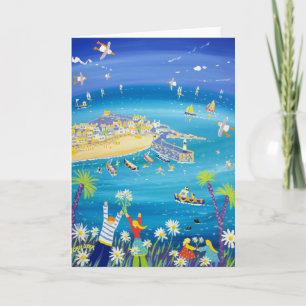 Art Card: Waving Daisies, St. Ives Card