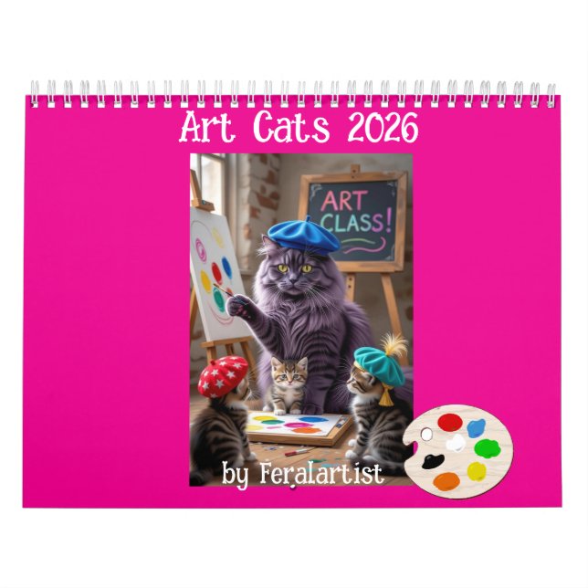 Art Cats Calendar (Cover)