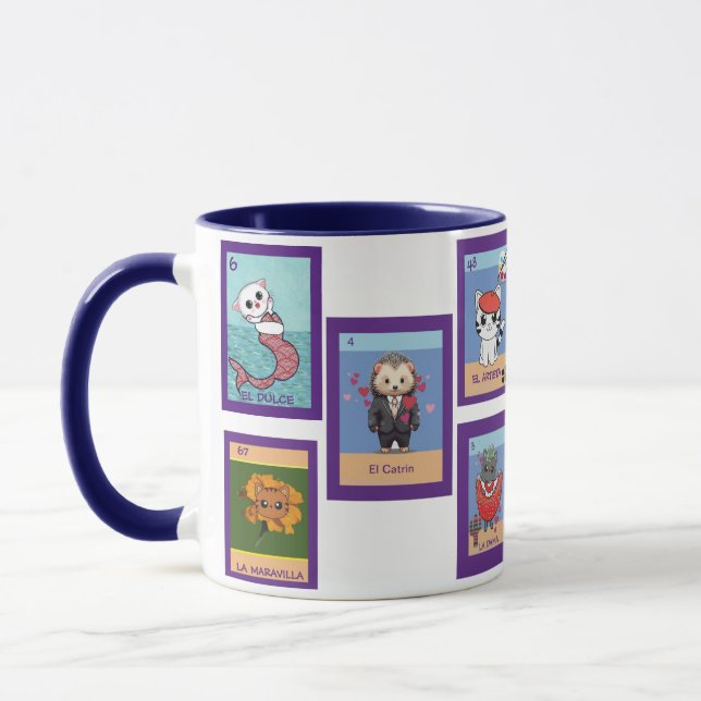 Art Cats Game Mug (Left)