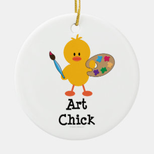 Art Chick Ornament