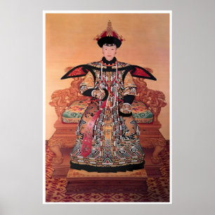 Art Chinese Wall Vintage Empress China Print Asian