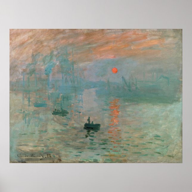 ART - CLAUDE MONET - IMPRESSION SUNRISE POSTER (Front)