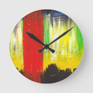 Art Clock by Thurman Hubbard