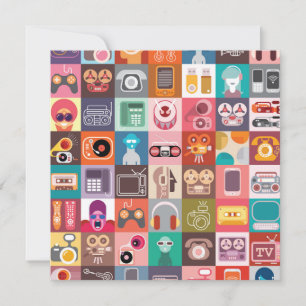Art Collage Invitation