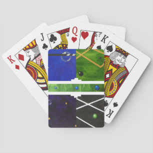 Art Collage Playing Cards