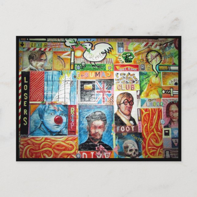 art collage postcard (Front)