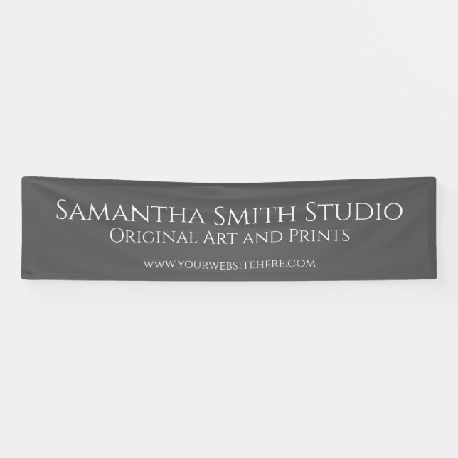 Art Craft Fair Tent Banner Custom Booth Valence (Horizontal)