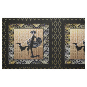 Art Deco 16 inch Cushion Panels Fabric