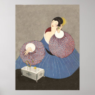 Art Deco 1920s Fashion Poster