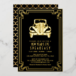 Art Deco 1920s New Year's Eve Party