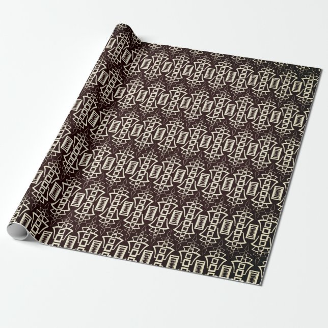art deco 2 wrapping paper (Unrolled)