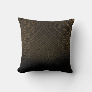 Art Deco 3D Illustration Background Cushion
