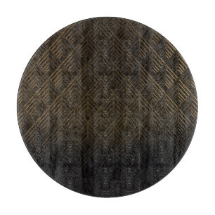 Art Deco 3D Illustration Background Cutting Board