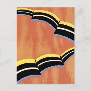 Art Deco Abstract  (64) Postcard
