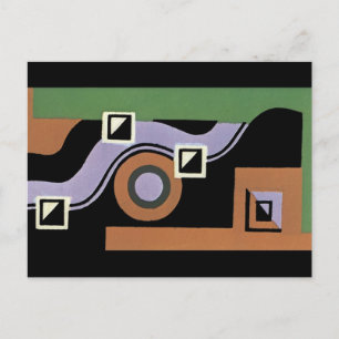 Art Deco Abstract (72) Postcard