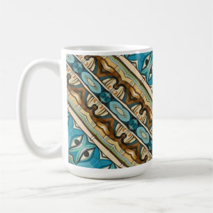 Art Deco Abstract eyes of dreams Coffee Mug