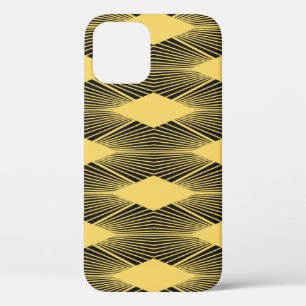 Art Deco Abstract Geometric Background iPhone 12 Case