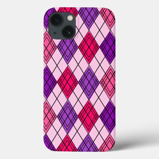 Art Deco Argyle  Case-Mate iPhone Case (Back)