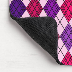 Art Deco Argyle Mouse Pad