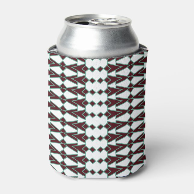 Art Deco Arrows  Can Cooler (Can Front)