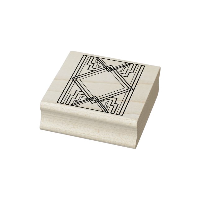 art deco art stamp (Stamp)