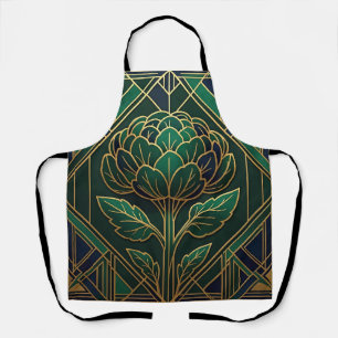 Art Deco Artichoke Apron