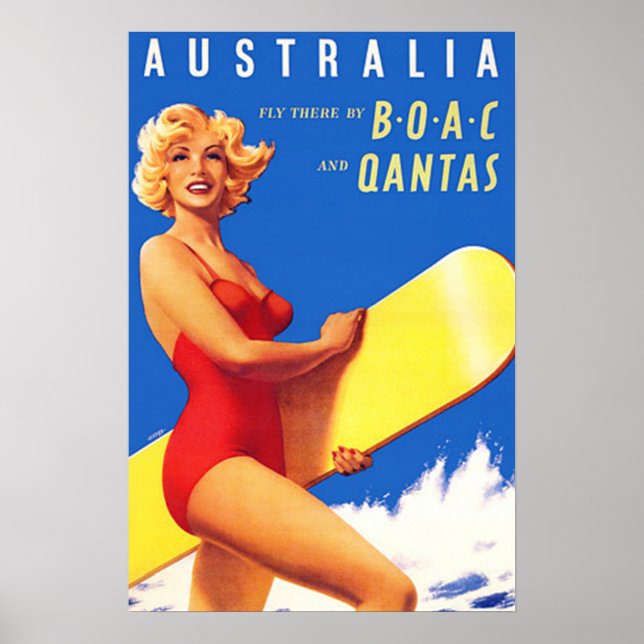 Art Deco Australia Travel poster 2 (Front)
