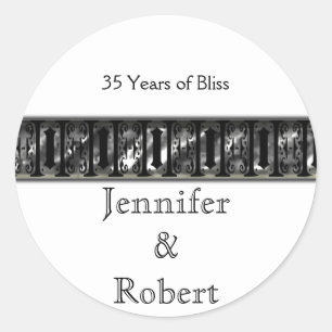 Art Deco Band Envelope Seal