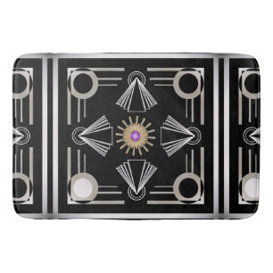 Art Deco Bath Mat