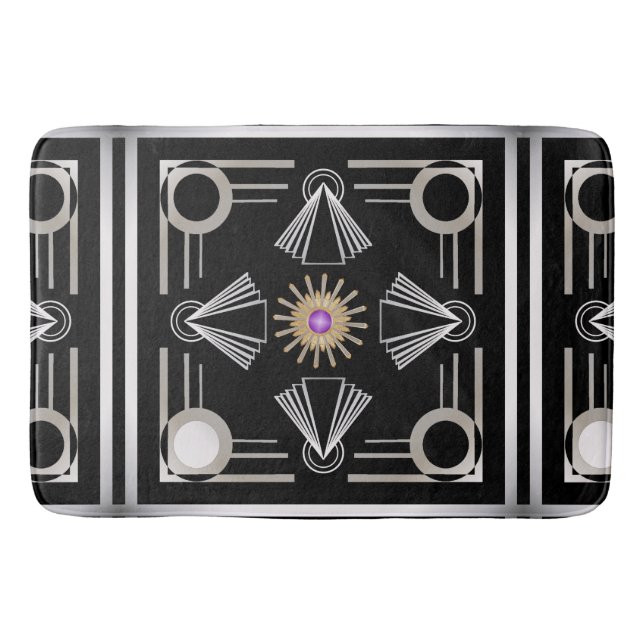 Art Deco Bath Mat (Front)