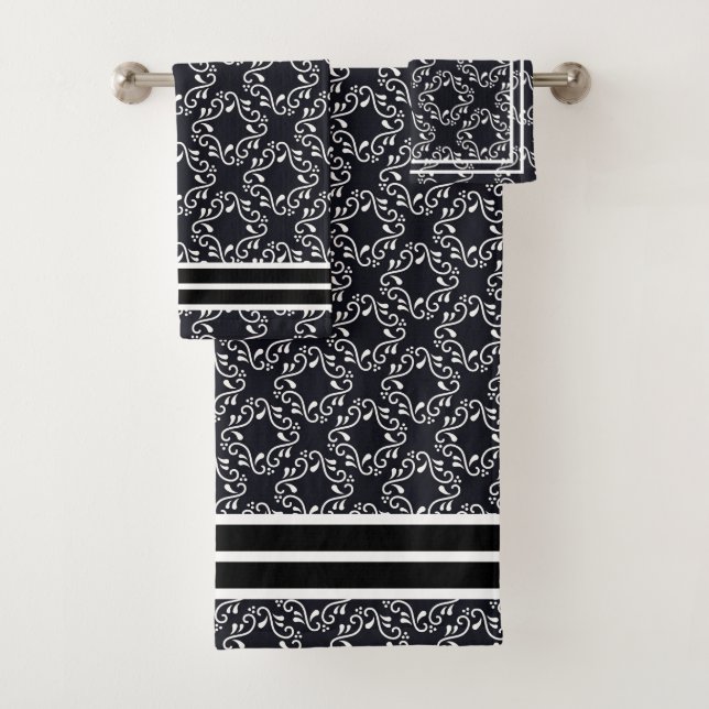 Art Deco Bath Towel Set (Insitu)