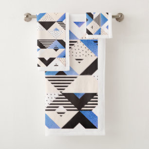 Art Deco Bath Towel Set