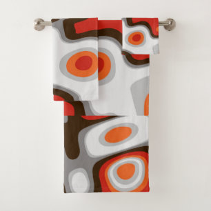 Art Deco Bath Towel Set