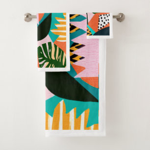 Art Deco  Bath Towel Set