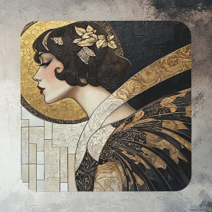 Art Deco Beauty  Coaster