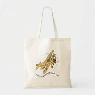 Art Deco Bi-planes - let your imagination fly. Tote Bag