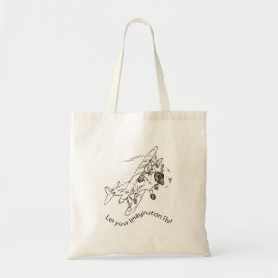 Art Deco Bi-planes - let your imagination fly. Tote Bag