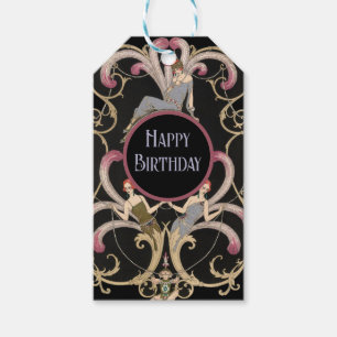Art Deco Birthday – Vintage Flapper Style Gift Tags