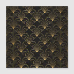 Art Deco: Black Gold Elegance.