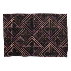 Art Deco Black-Gold Elegance Pillowcase