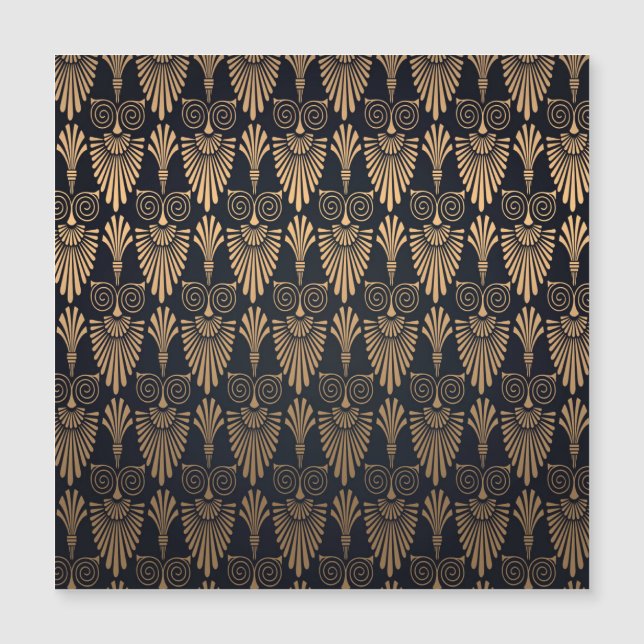 Art Deco Black Gold: Retro. (Front)