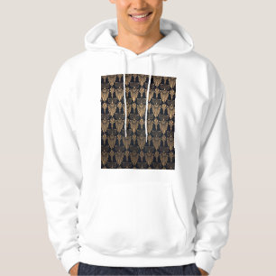 Art Deco Black Gold: Retro. Hoodie