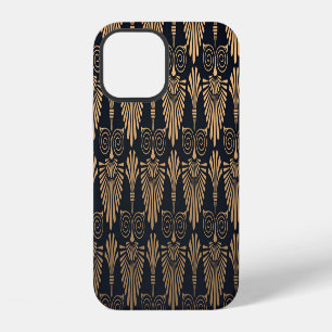 Art Deco Black Gold: Retro. iPhone 12 Case
