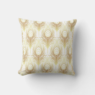 Art Deco Black Gold: Roaring 1920s Cushion