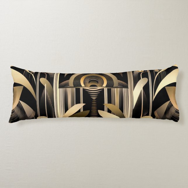 Art Deco Body Pillow (Front)